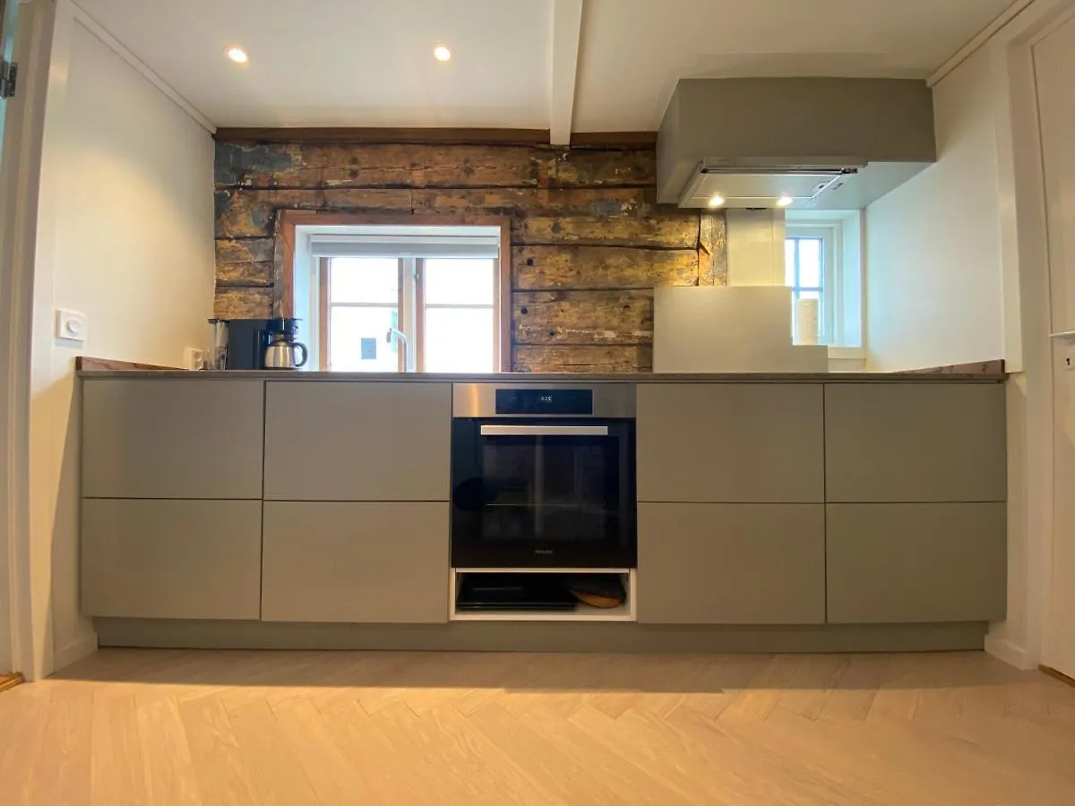 Entire Renovated Apartment From 1780 With Kitchen, Bath, Bedroom, And Living Room In Skuteviken